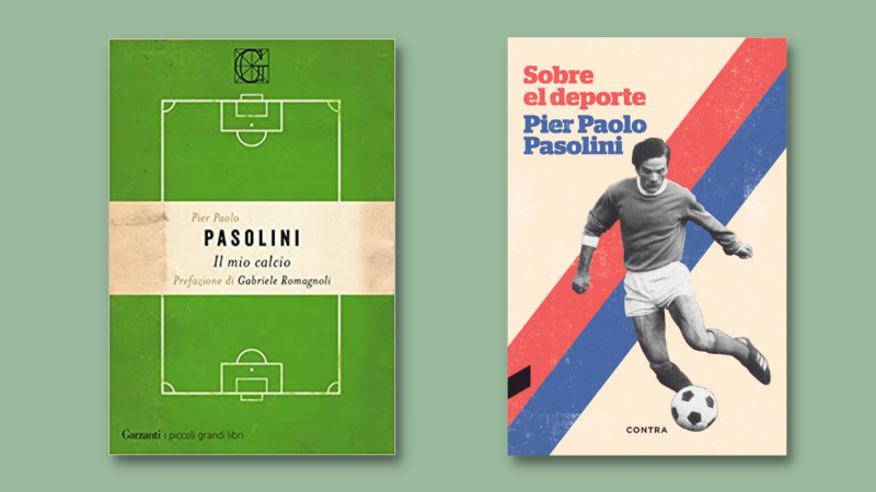 Llibre Pasolini futbol